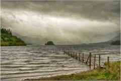 Storm over Derwentwater by Denis Jones