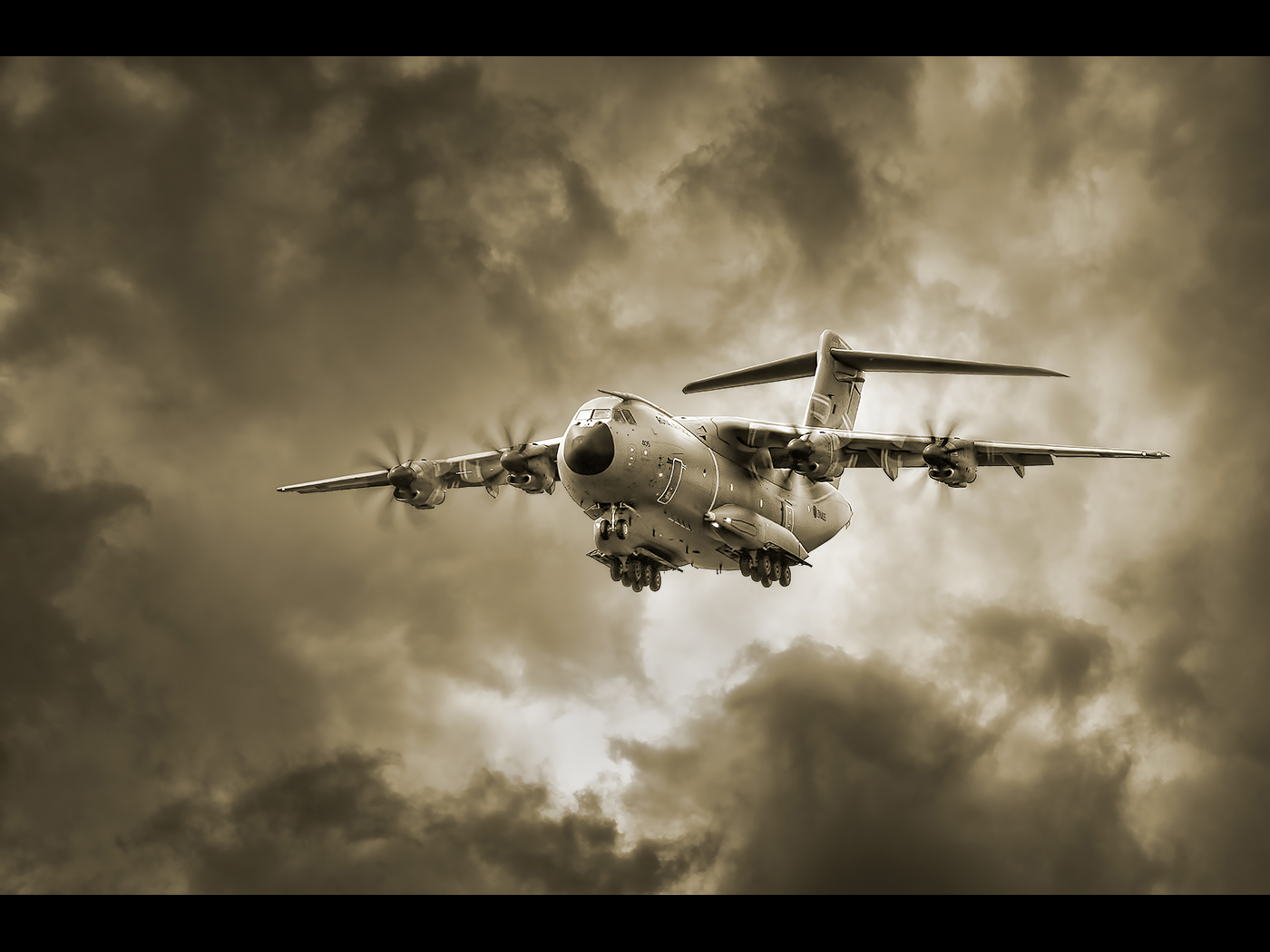 A400M Military Transport Plane by Anthony Gosling