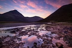 Afterglow at Loch Slapin Skye By Alex White