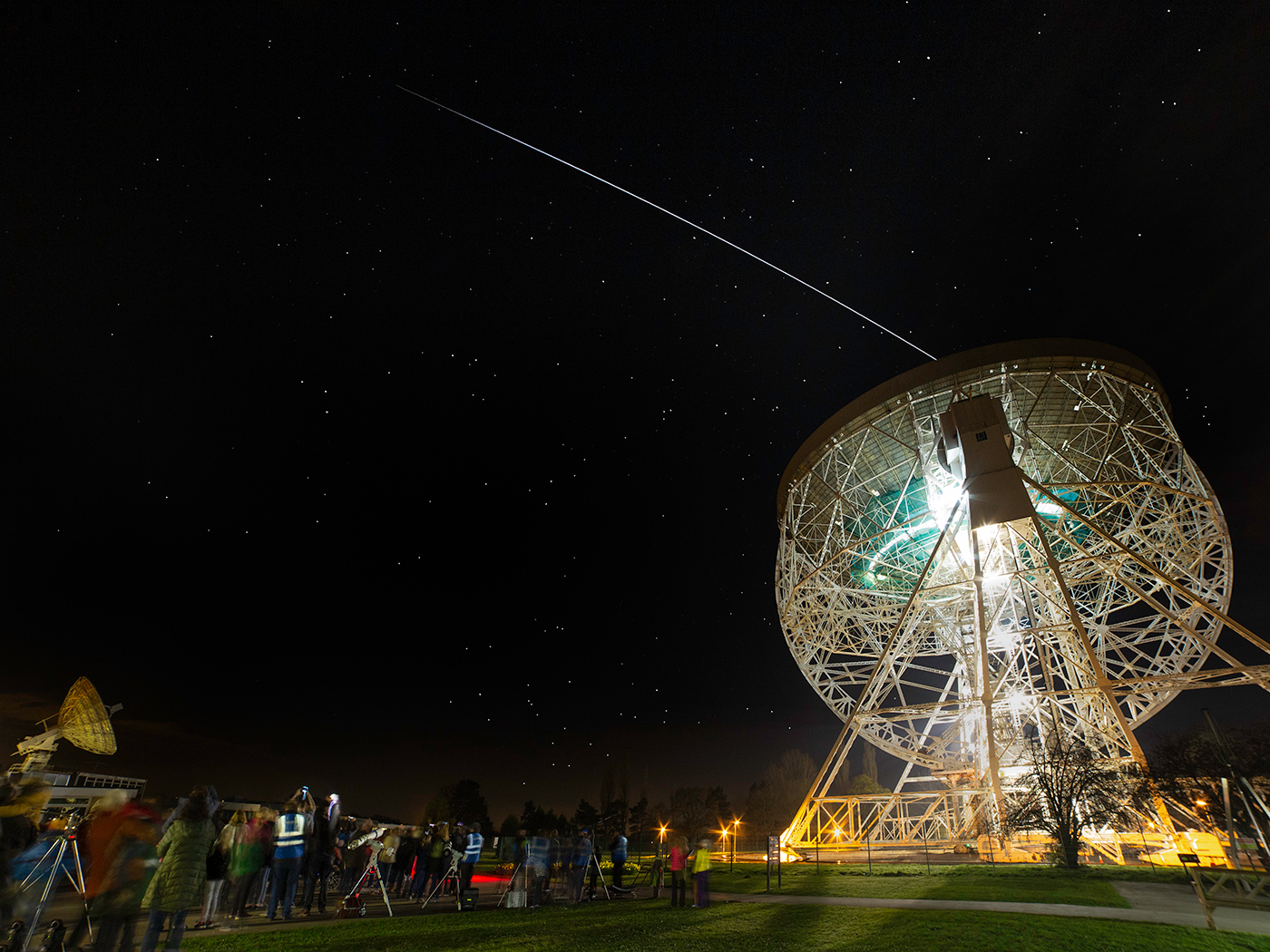 Jodrell Bank and the International Space Station  By David Tolliday