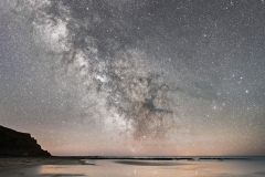 Milky Way over Compton Beach by David Tolliday