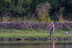 Fishing on a Summer's Evening by Martin Pickles