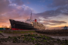 Sunset on the Fun Ship by Alex White