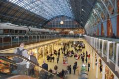 The Modern St. Pancras Station by Martin Welch