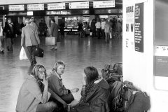 Ladies Waiting, Euston, 1976 by Martin Welch
