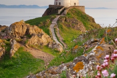 Sundown at Llanddwyn Lighthouse By Sarah Cattermole