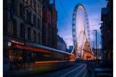 Albert Square at Christmas By Alex White