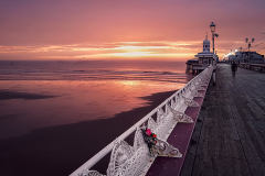 Blackpool pier sunset - Dave Boam - 20 points
