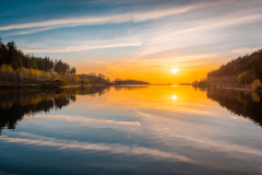 Ridgegate Reservoir Golden Hour - Alex White - 18 points