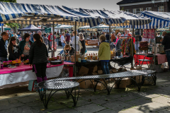 Treacle Market Stalls By Kevin Blake