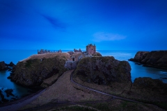 Dunnotar Castle Blue Hour by Alex White