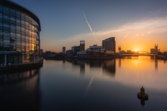 Media City Sunrise by Alex White