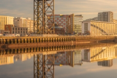 Finnieston Crane (Morning on the Clyde) by Alex White