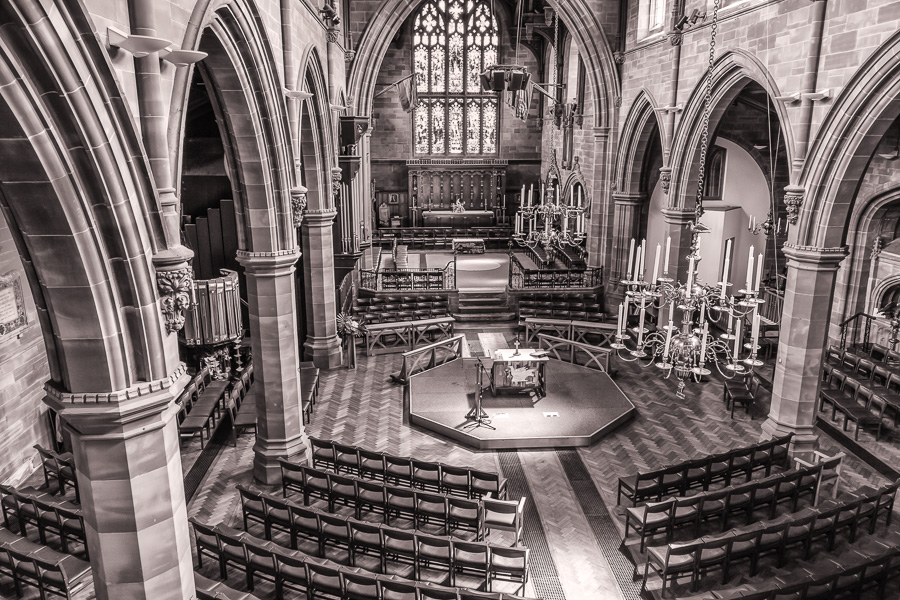 Interior of St Michaels church