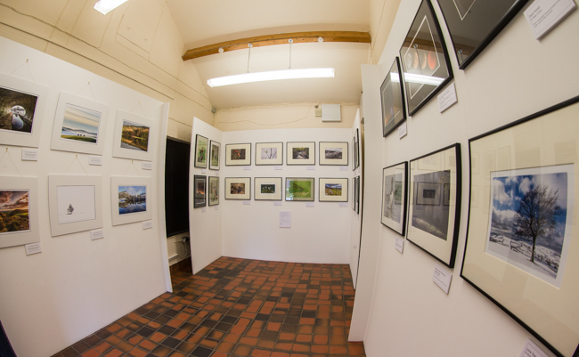 Camera Club exhibition at the Teggs Nose tea rooms.