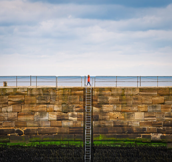 Big Wall, Small Child by Alex White