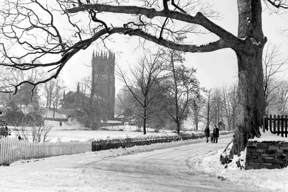 Winter in Gawsworth by Martin Welch